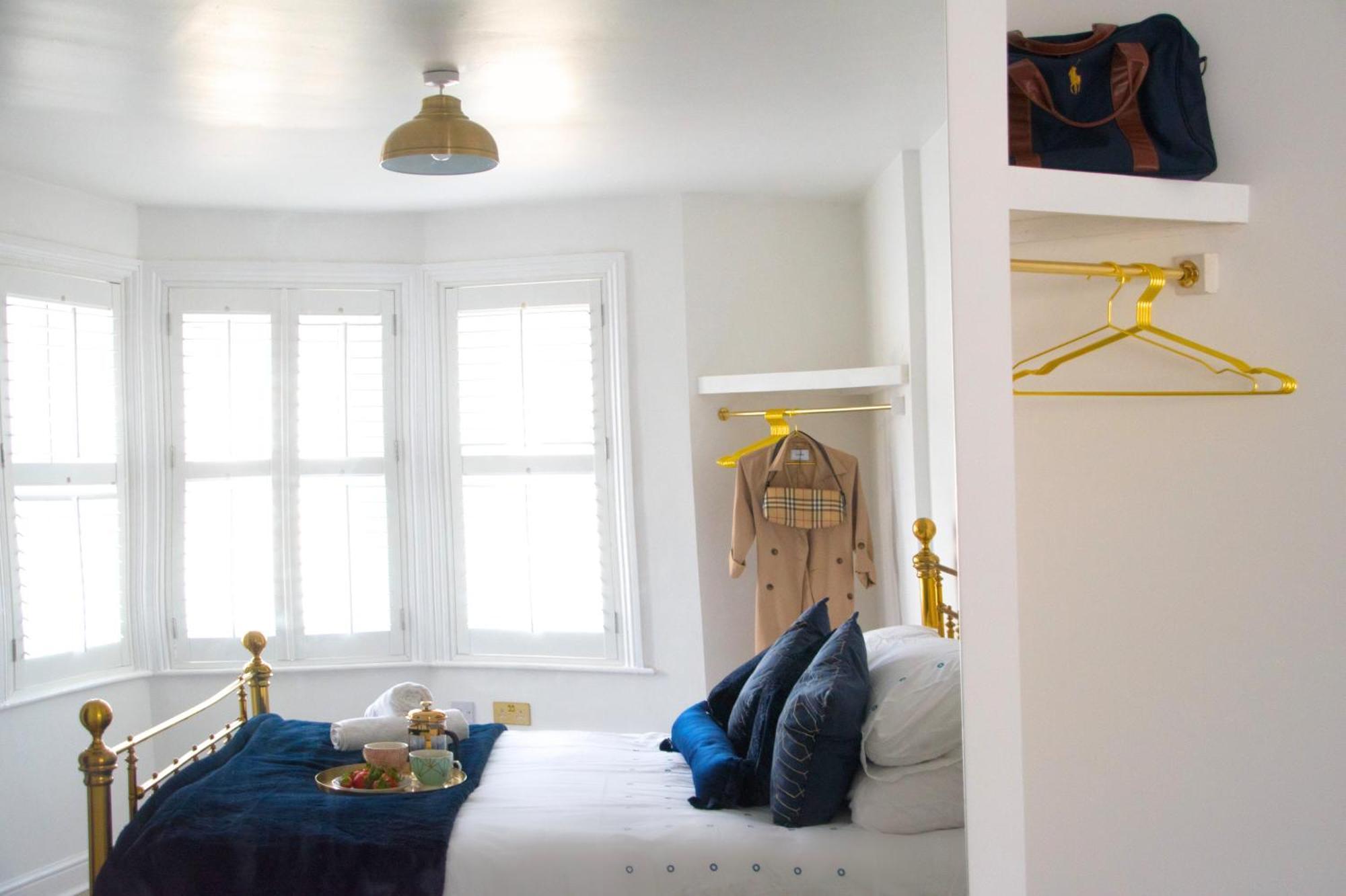 Modern Town Centre Flat - Free Shared Parking, King Size Bed, 5 Minutes Walk To Beach Bournemouth Exterior foto